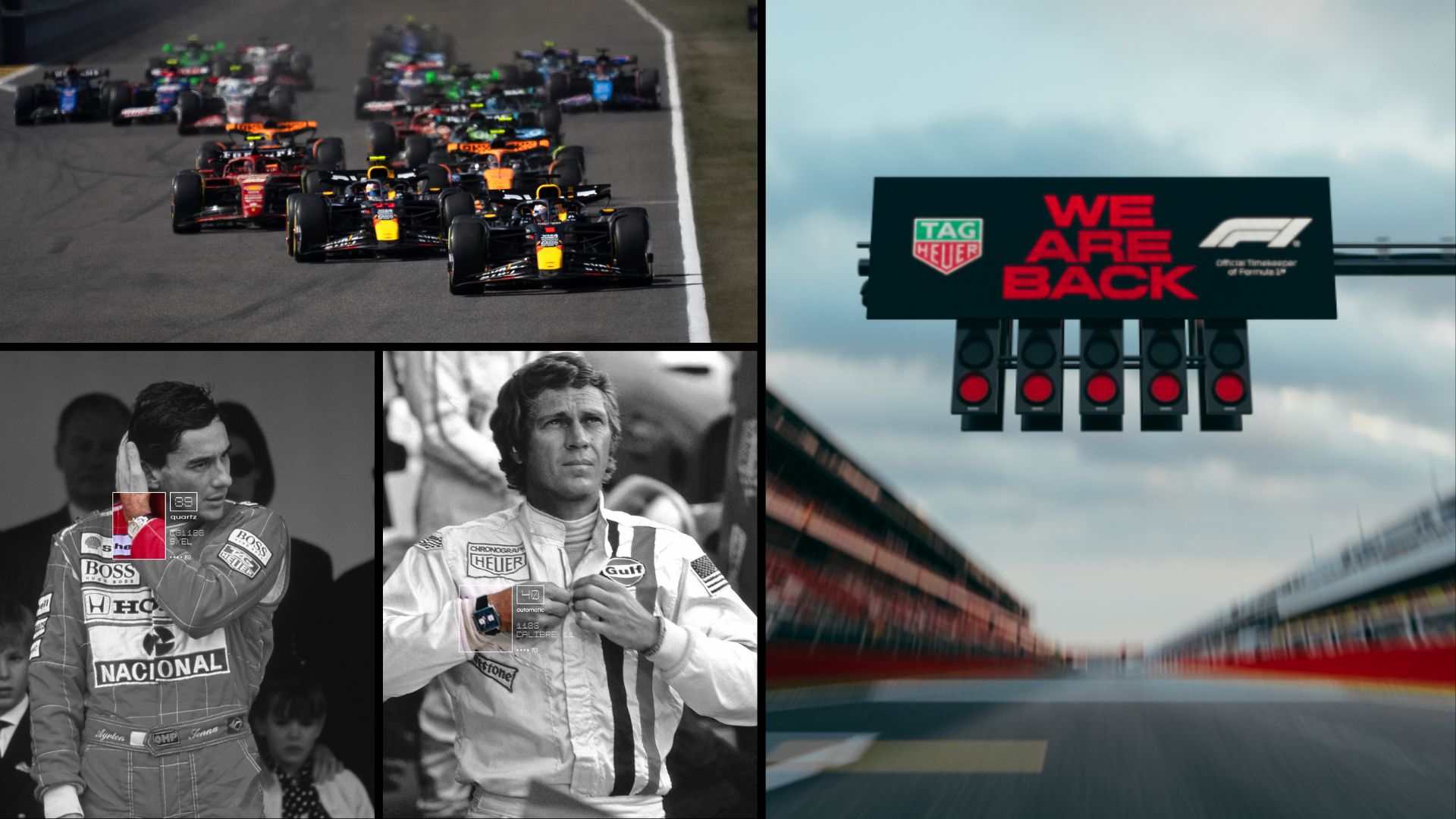 Tag Heuer Back as the Official Timekeeper for Formula 1 in 2025